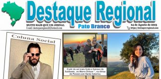 CAPA JORNAL DESTAQUE REGIONAL PATO BRANCO