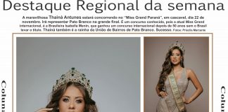 DESTAQUE REGIONAL DA SEMANA