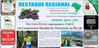 JORNAL DESTAQUE REGIONAL MARIÓPOLIS