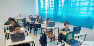 Escolas de CDS começam a utilizar notebooks e Internet em sala de aula