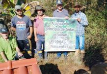 Mais uma ação do Projeto Proteja uma Nascente