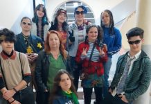 O Grêmio Estudantil Castro Alves – GECA do Colégio Estadual Dom Carlos está a “todo vapor”!