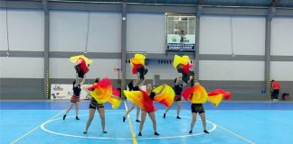 Sintonia do Corpo realiza apresentações em Jogos do Palmas Futsal
