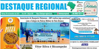 CAPA JORNAL DESTAQUE REGIONAL 29/09