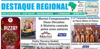 CAPA JORNAL DESTAQUE REGIONAL 15/09