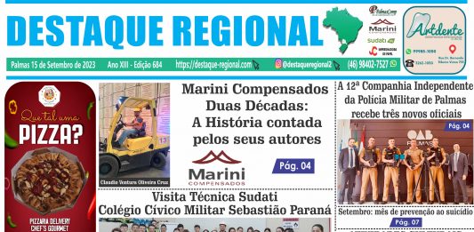 CAPA JORNAL DESTAQUE REGIONAL 15/09