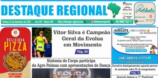 CAPA JORNAL DESTAQUE REGIONAL 22/09