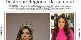 DESTAQUE REGIONAL DA SEMANA