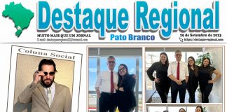 CAPA JORNAL DESTAQUE REGIONAL PATO BRANCO