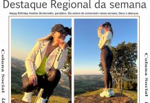 DESTAQUE REGIONAL DA SEMANA
