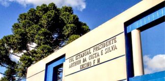 Escola mais bonita para Mariópolis