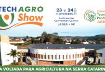 TechAGRO Show e Seminário Tecnologia e Produtividade Agrícola Feira voltada para agricultura na Serra Catarinense