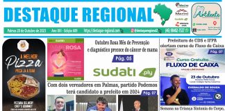 CAPA JORNAL DESTAQUE REGIONAL 20/10