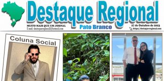 CAPA JORNAL DESTAQUE REGIONAL PATO BRANCO