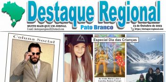 CAPA JORNAL DESTAQUE REGIONAL PATO BRANCO