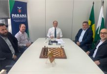 Membros da Executiva do PP de Palmas/PR cumprem agenda em Curitiba/PR