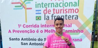 Palmense Vitor Silva é Campeão da 1ª Corrida Internacional – La Frontera