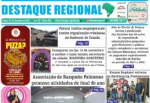 CAPA JORNAL DESTAQUE REGIONAL  01/12