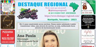 JORNAL DESTAQUE REGIONAL MARIÓPOLIS