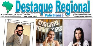 CAPA JORNAL DESTAQUE REGIONAL PATO BRANCO