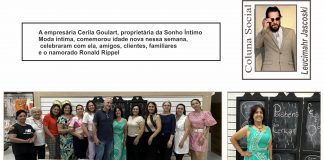 A empresária Cerila Goulart, proprietária da Sonho Íntimo Moda íntima, comemorou idade nova nessa semana