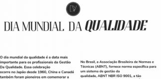 DIA MUNDIAL DA QUALIDADE