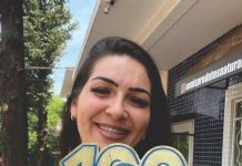 Atleta Palmense Jessica Melos fez a sua primeira meia maratona na cidade de Toledo PR