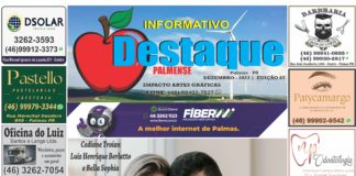 INFORMATIVO DESTAQUE PALMENSE