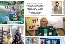 Vó Antônia Vaz, é a idosa mais velha de Pato Branco está completando nessa semana, 07/12, ‘’112 anos’’