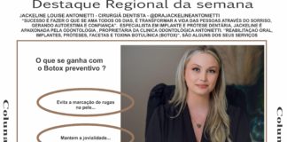 DESTAQUE REGIONAL DA SEMANA