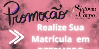 Matrículas Abertas modalidades de Dança Studio de Dança Sintonia do Corpo!