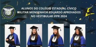 Alunos do Colégio Cívico Militar Monsenhor Eduardo Conquistam Vagas no IFPR Pelo Vestibular