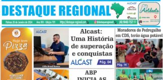 CAPA JORNAL DESTAQUE REGIONAL 26/01