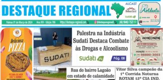 CAPA JORNAL DESTAQUE REGIONAL 01/03