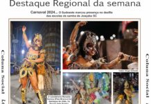 DESTAQUE REGIONAL DA SEMANA
