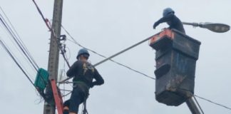 Cel. Domingos Soares está modernizando a iluminação pública