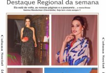 DESTAQUE REGIONAL DA SEMANA