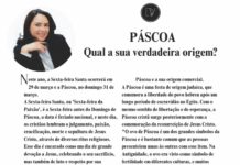 PÁSCOA QUAL A SUA VERDADEIRA ORIGEM?