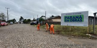 Na próxima semana, mais duas ruas receberão asfalto em Cel. Domingos Soares