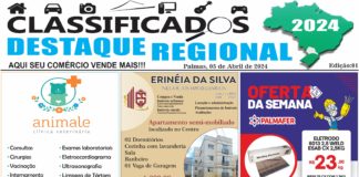 CLASSIFICADOS DESTAQUE REGIONAL – 1° EDIÇÃO