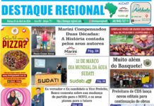 CAPA JORNAL DESTAQUE REGIONAL 05/04