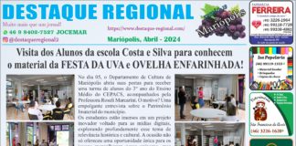 JORNAL DESTAQUE REGIONAL MARIÓPOLIS
