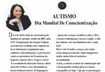 AUTISMO DIA MUNDIAL DE CONSCIENTIZAÇÃO