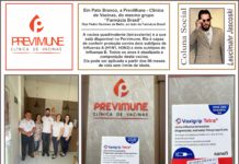 Em Pato Branco, a PreviMune – Clinica de Vacinas, do mesmo grupo ”Farmácia Brasil’’
