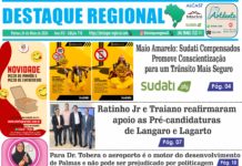 CAPA JORNAL DESTAQUE REGIONAL 24/05