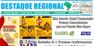CAPA JORNAL DESTAQUE REGIONAL 24/05