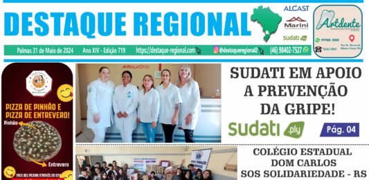 CAPA JORNAL DESTAQUE REGIONAL 31/05