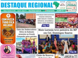 CAPA JORNAL DESTAQUE REGIONAL 17/05