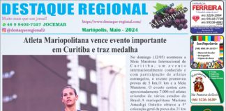 JORNAL DESTAQUE REGIONAL MARIÓPOLIS