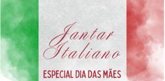 JANTAR ITALIANO ESPECIAL DIA DAS MÃES